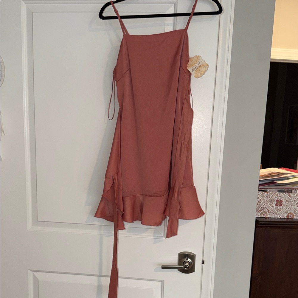 Elegant Pink Sleeveless Dress altrd state